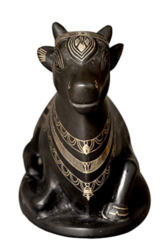 Bidri Silver Inlay Nandi | Bidri Work | Bidri Art