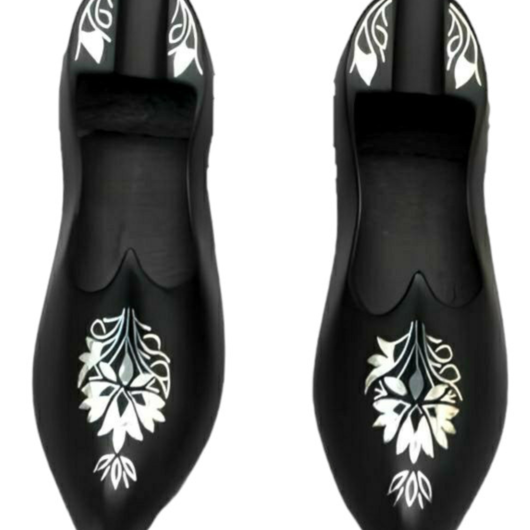 Bidri Silver Inlay Cigarette Ash Tray Pair | Bidri Work | Bidri Art