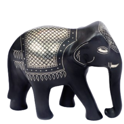 Bidri Silver Inlay Elephant 2 | Bidri Work | Bidri Art