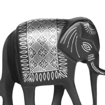 Bidri Silver Inlay Elephant Tar Work | Bidri Work | Bidri Art