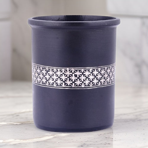Bidri Silver inlay Pen Holder 2 | Bidri Work | Bidri Art