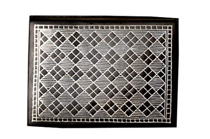 Bidri Silver Inlay Art Box 02 | Bidri Work | Bidri Art