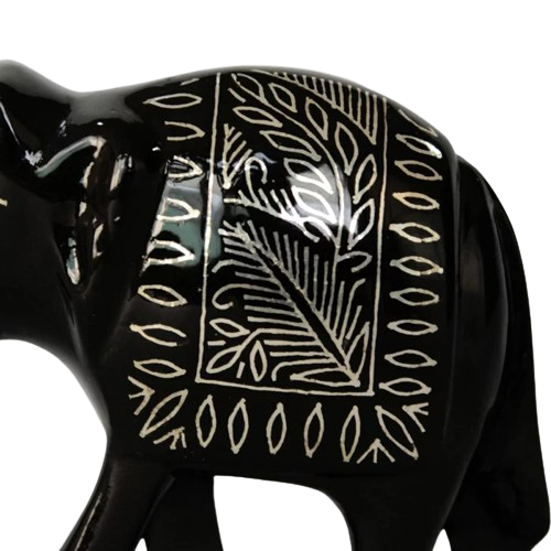 Bidriware Silver Inlay Elephant | Bidri Work | Bidri Art