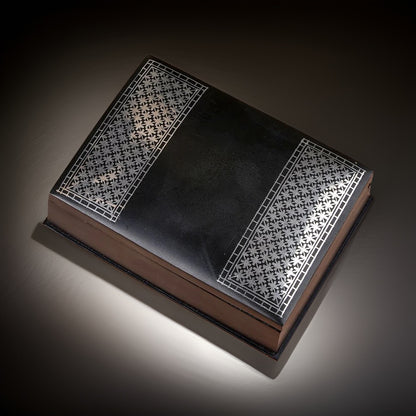 Bidri Silver Inlay Art Box (4inch) | Bidri Work | Bidri Art