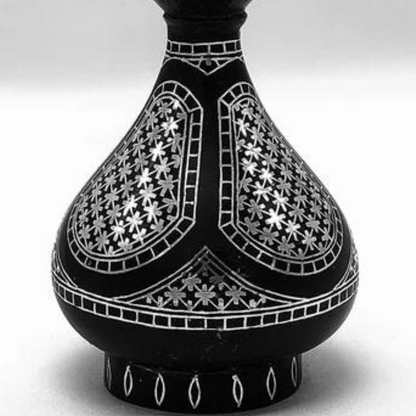 Bidri Silver Inlay Shahanai (4ich) | Bidri Work | Bidri Art