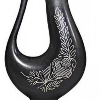 Bidri Silver Inlay Jug Flower Vase 3 | Bidri Work | Bidri Art