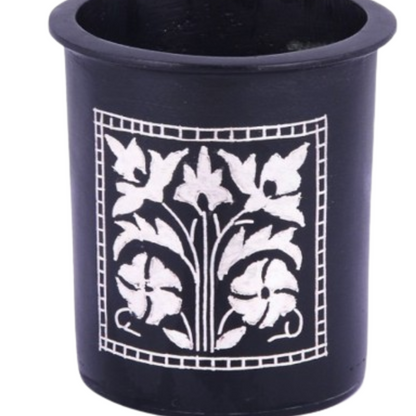 Bidri Silver Inlay Pen Holder Sheet work | Bidri Work | Bidri Art