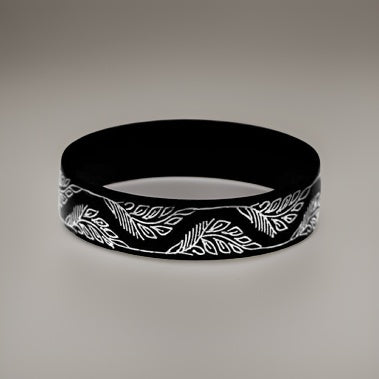 Bidri Silver Inlay Bangle Single | Bidri Work | Bidri Art