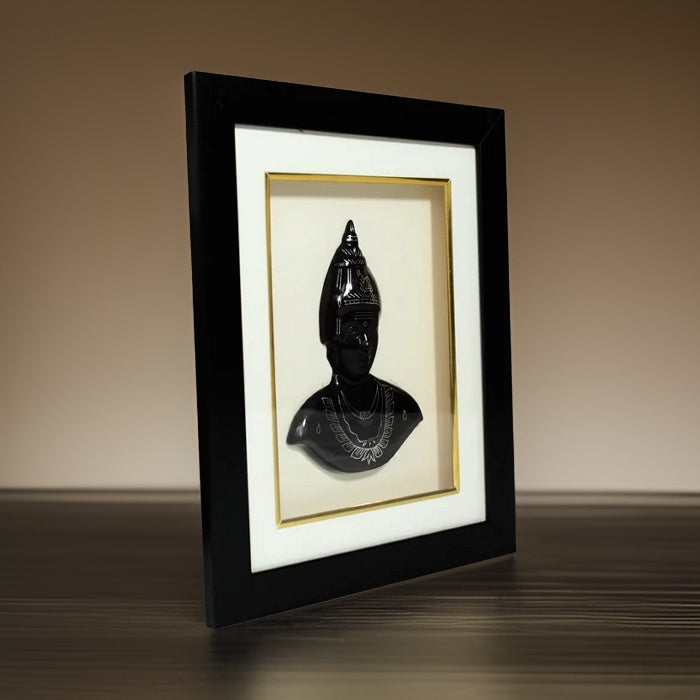 Bidriware Silver Inlay Basavanna | Bidri Work | Bidri Art