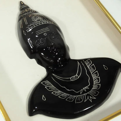 Bidriware Silver Inlay Basavanna | Bidri Work | Bidri Art