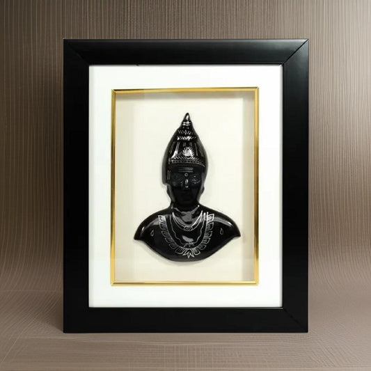 Bidriware Silver Inlay Basavanna | Bidri Work | Bidri Art