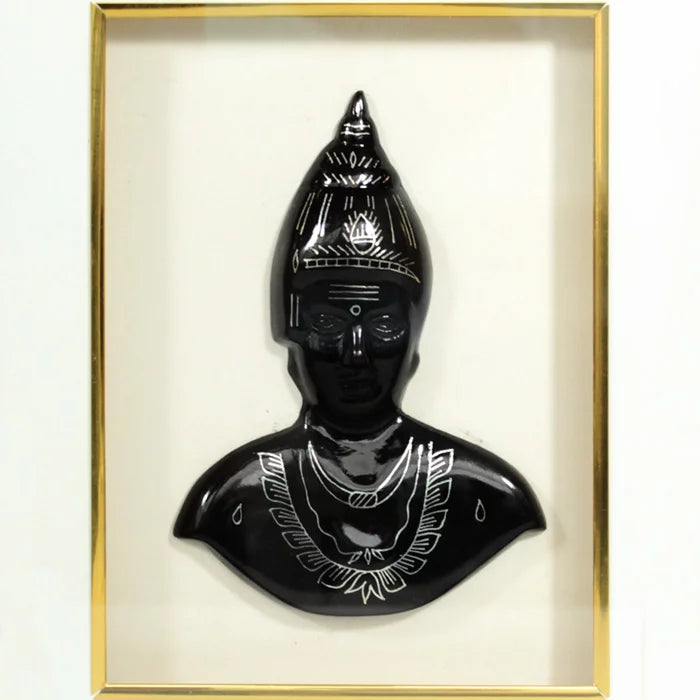Bidriware Silver Inlay Basavanna | Bidri Work | Bidri Art