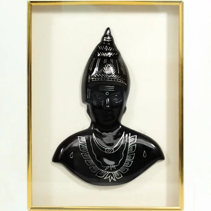 Bidriware Silver Inlay Basavanna | Bidri Work | Bidri Art