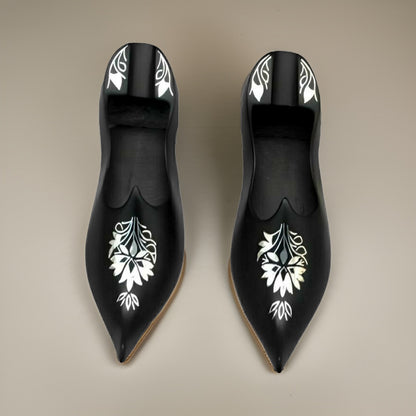 Bidri Silver Inlay Cigarette Ash Tray Pair | Bidri Work | Bidri Art