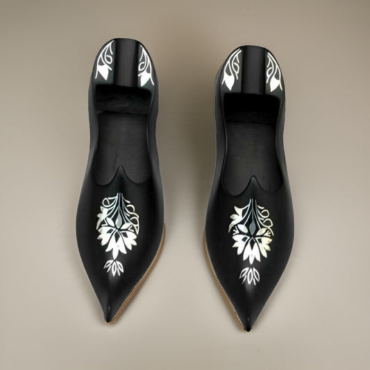 Bidri Silver Inlay Cigarette Ash Tray Pair | Bidri Work | Bidri Art